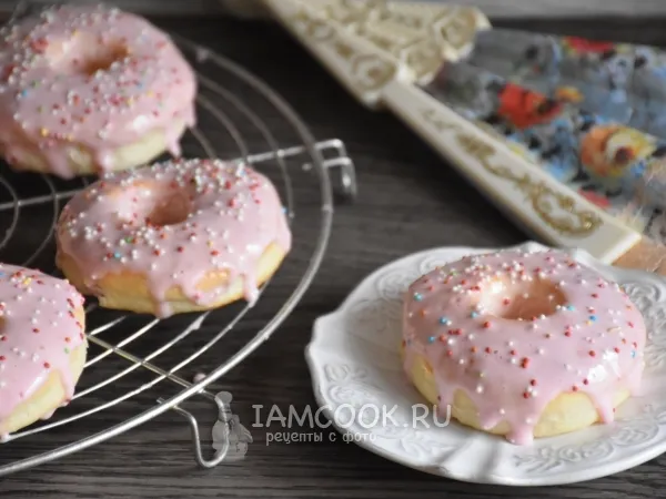 Фото блюда: Пончики Donuts в духовке