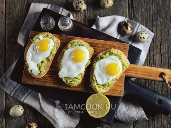 Фото блюда: Сэндвич с авокадо