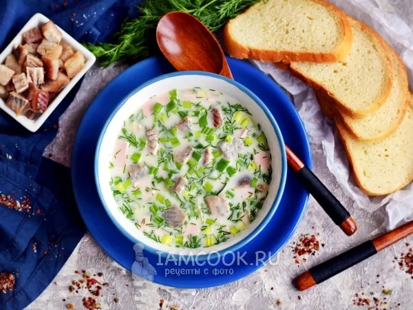 Фото блюда: Окрошка с селедкой