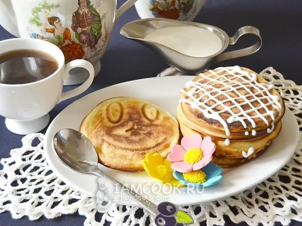 Фото блюда: Панкейки пышные