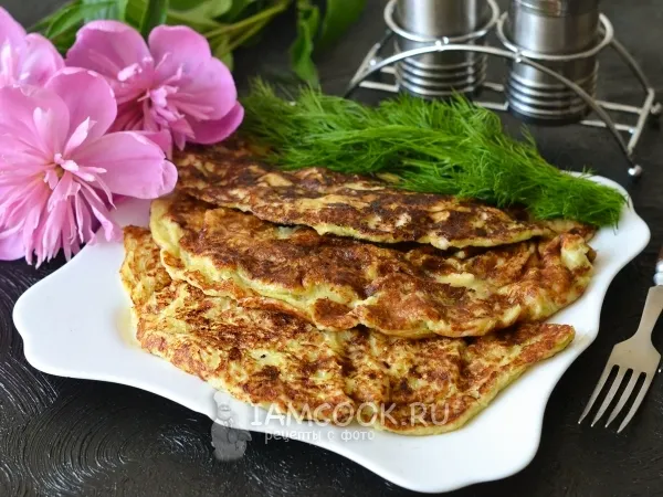 Фото блюда: Чебуреки из кабачков с фаршем