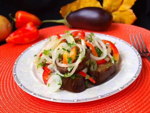 Фото блюда: Маринованные баклажаны