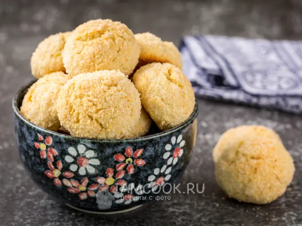 Фото блюда: Печенье на кефире и растительном масле