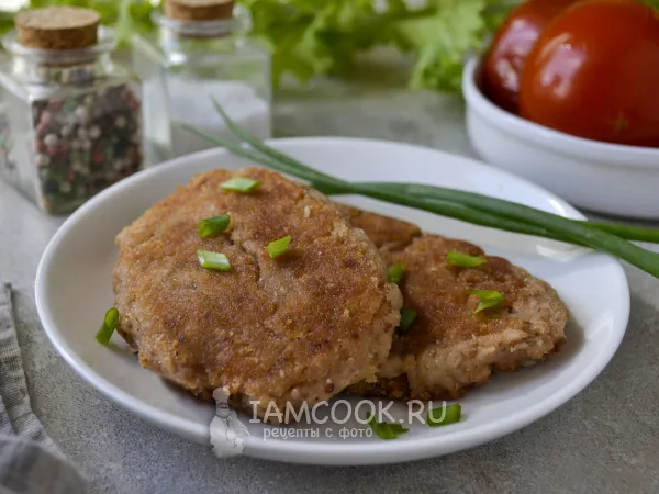 Фото блюда: Котлеты архиерейские постные