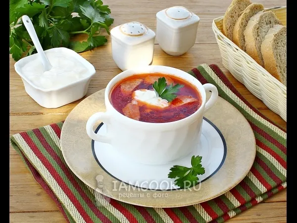 Фото блюда: Борщ Московский