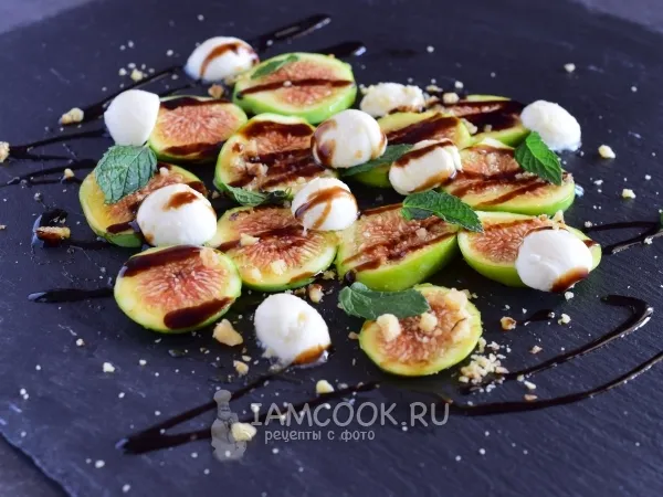 Фото блюда: Карпаччо из инжира