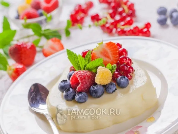 Фото блюда: Панакота с агар-агаром