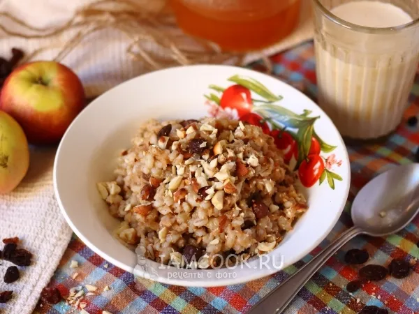 Фото блюда: Сладкая перловая каша