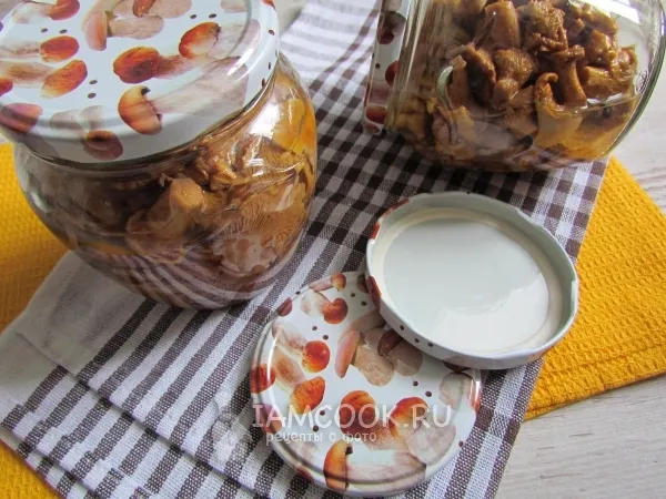 Фото блюда: Маринованные лисички на зиму