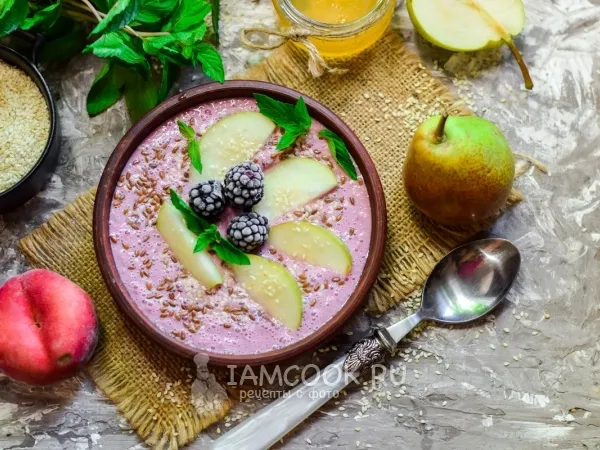 Фото блюда: Смузи боул на кокосовом молоке