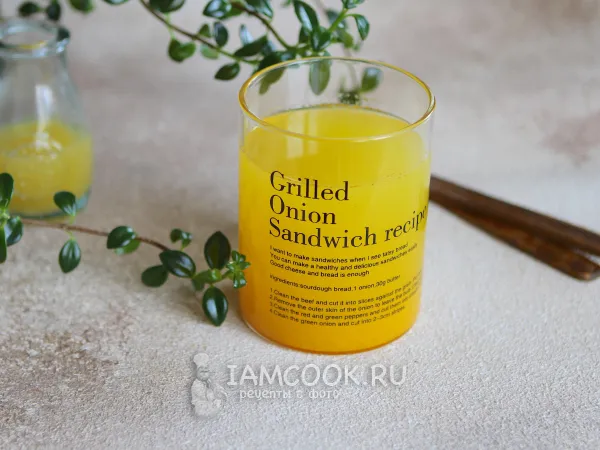 Фото блюда: Напиток из куркумы, лимона и меда