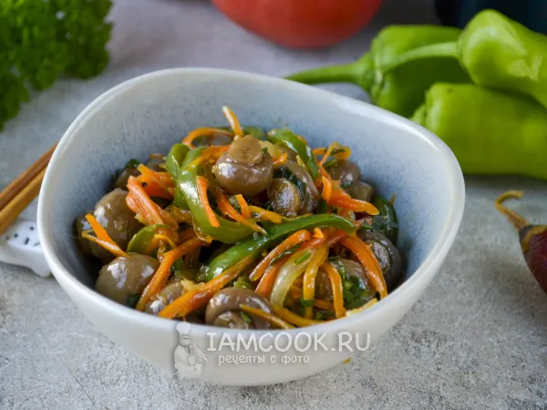 Фото блюда: Корейский салат с грибами