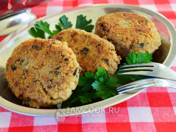 Фото блюда: Гречаники с грибами