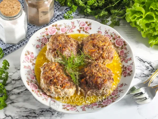 Фото блюда: Тефтели с майонезом в духовке