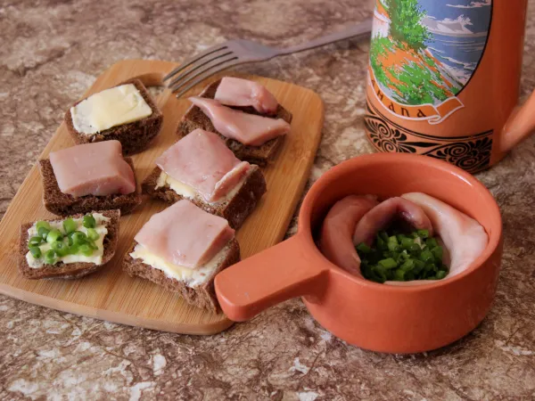 Фото блюда: Соленые молоки горбуши