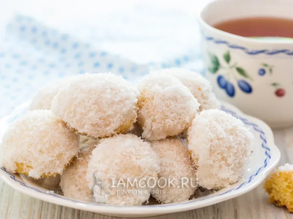 Фото блюда: Песочное печенье с глазурью