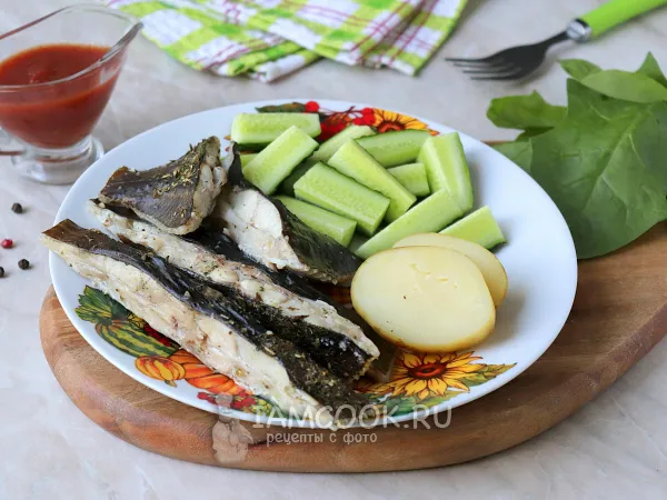 Фото блюда: Камбала в микроволновке