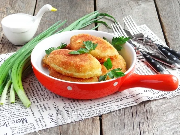 Фото блюда: Картофельные пирожки с грибами