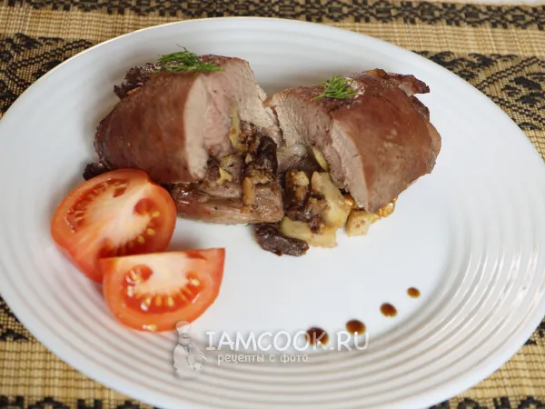 Фото блюда: Фаршированное бедро индейки в духовке