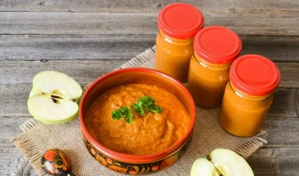 Фото блюда: Кабачковая икра с яблоками на зиму
