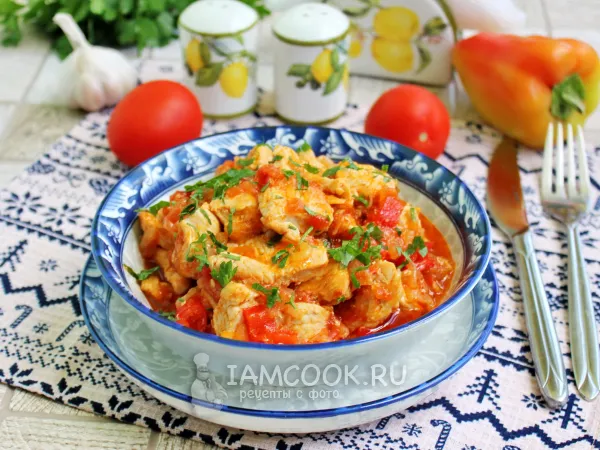 Фото блюда: Чахохбили из индейки