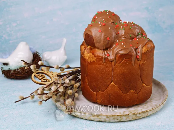 Фото блюда: Необычный кулич