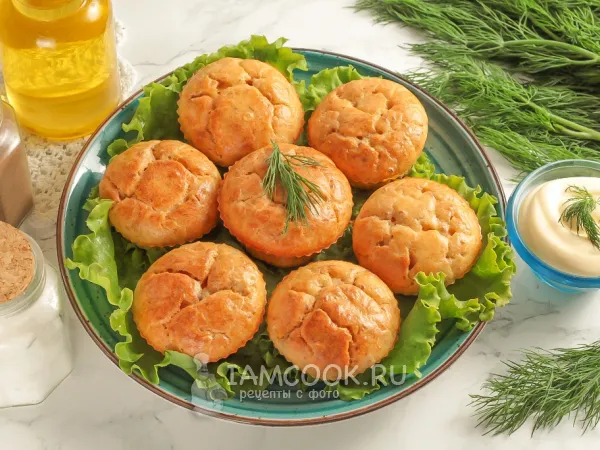 Фото блюда: Маффины с тунцом