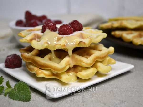 Фото блюда: Норвежские вафли