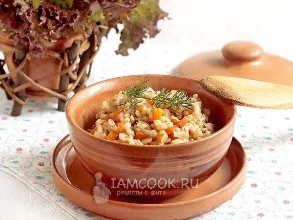 Фото блюда: Постная перловая каша