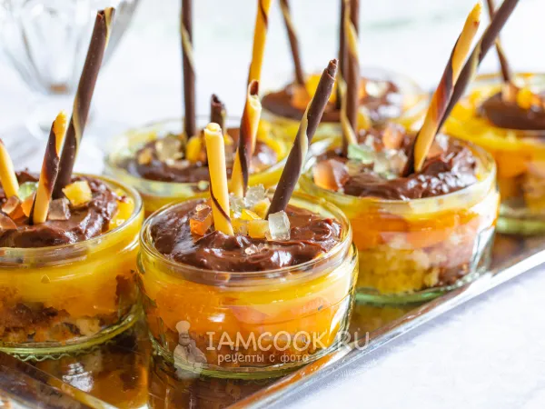 Фото блюда: Шоколадно-апельсиновый трайфл