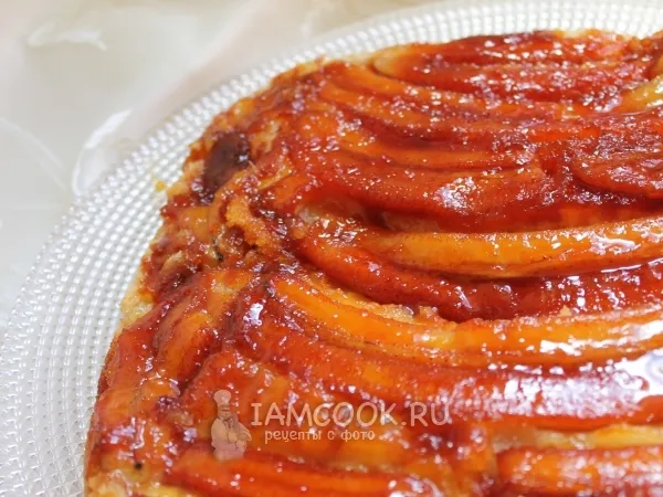 Фото блюда: Пирог с бананами и карамелью