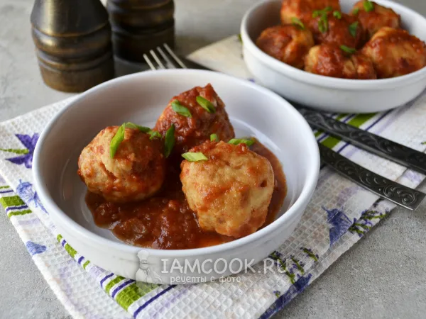 Фото блюда: Тефтели из щуки