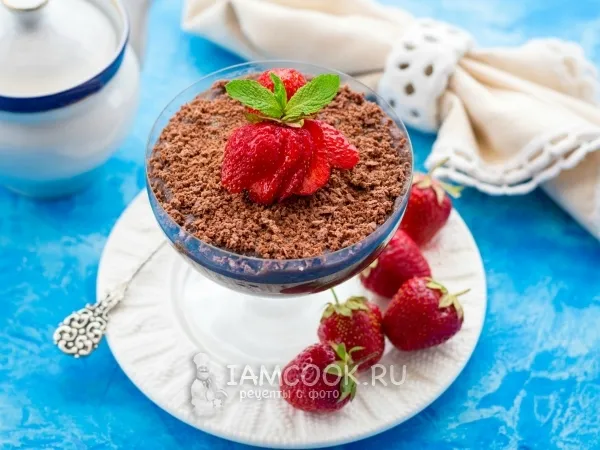 Фото блюда: Шоколадный мусс из цветной капусты