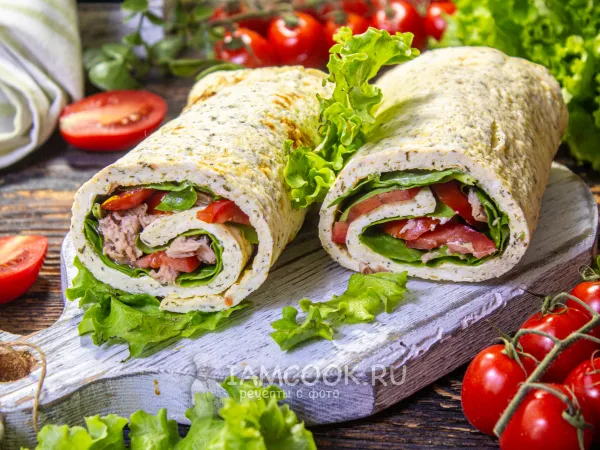 Фото блюда: Лепешка из творога без муки в духовке