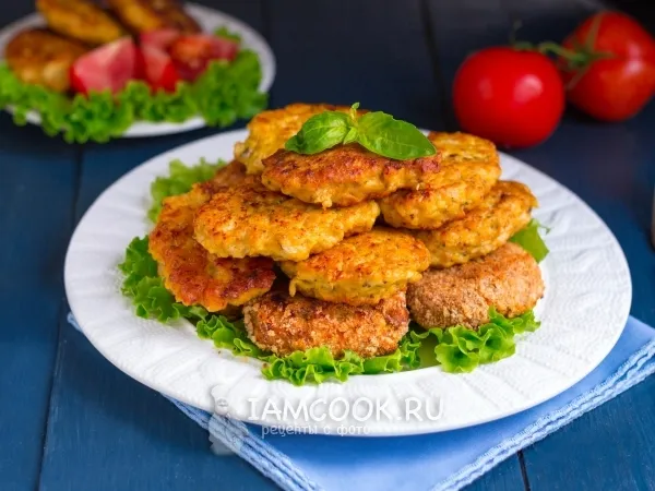 Фото блюда: Котлеты из куриного филе