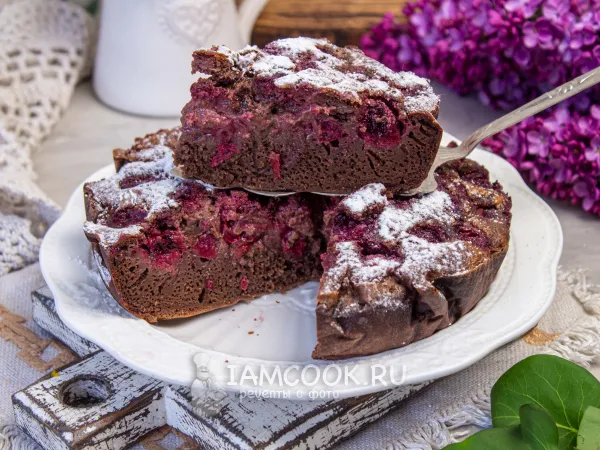 Фото блюда: Шоколадный клафути