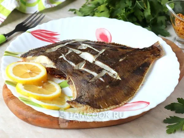 Фото блюда: ПП камбала в духовке