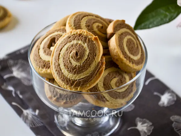 Фото блюда: Печенье «Зебра»