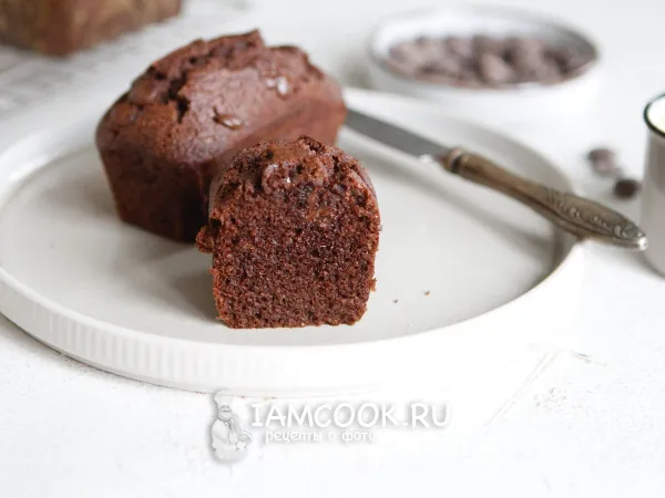 Фото блюда: Шоколадное финансье