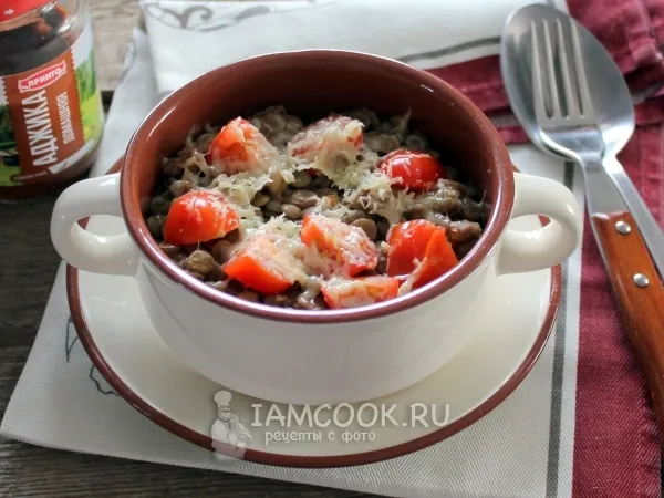 Фото блюда: Чечевица с сыром