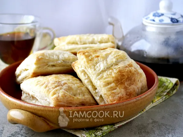 Фото блюда: Слойки с картошкой и сыром