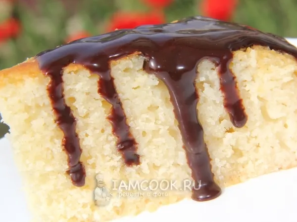 Фото блюда: Манник «Стаканник» в сливочной заливке