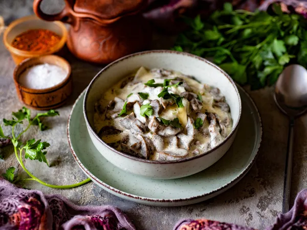 Фото блюда: Тушеные говяжьи почки