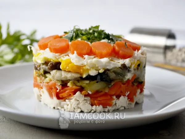 Фото блюда: Салат «Мельница»