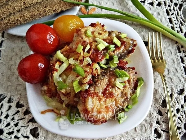 Фото блюда: Жареный налим