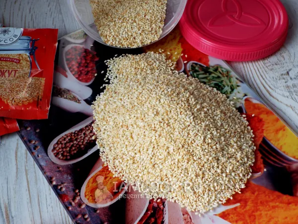 Фото блюда: Жареный кунжут