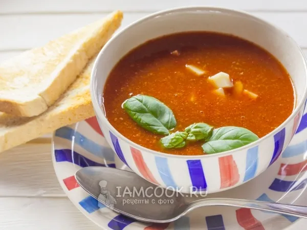 Фото блюда: Суп Пицца