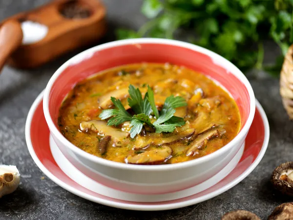 Фото блюда: Грибная подлива из сушеных грибов