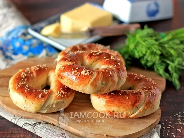 Фото блюда: Завитушки с укропом (турецкая ачма)