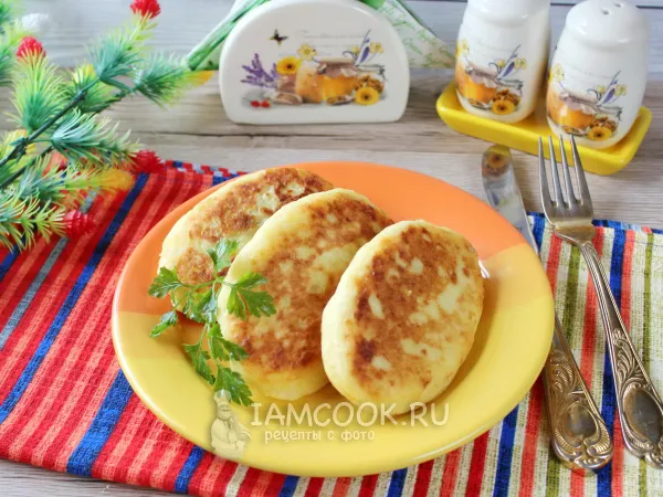 Фото блюда: Картофельные зразы с рыбой